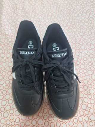 Zapatillas Kappa Negras Suela Marrón