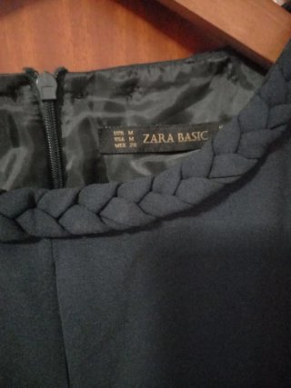 Mono Zara Talla M Verde Oscuro