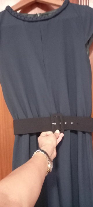 Mono Zara Talla M Verde Oscuro