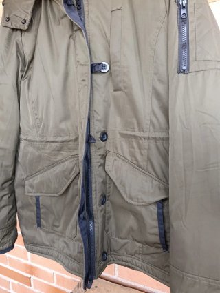 Abrigo SMOKIE verde talla xl