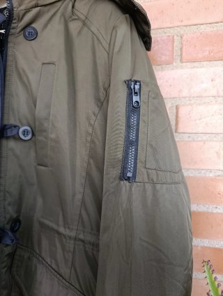 Abrigo SMOKIE verde talla xl