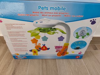 Móvil Cuna Bebé con Música y Luces