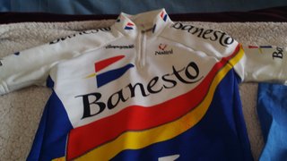 Conjunto completo ciclismo BANESTO - INFANTIL