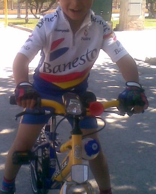 Conjunto completo ciclismo BANESTO - INFANTIL