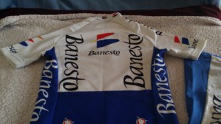 Conjunto completo ciclismo BANESTO - INFANTIL