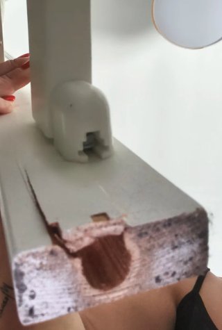 Cuna colecho madera