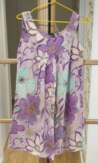Vestido boho floral Polita S/M • Algodón