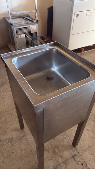 Fregadero de acero inoxidable 50x50
