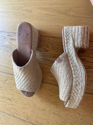Sandalias Popa cuña esparto