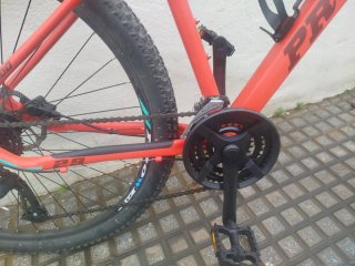 Bicicleta de Montaña Roja