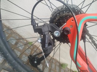Bicicleta de Montaña Roja