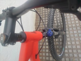 Bicicleta de Montaña Roja