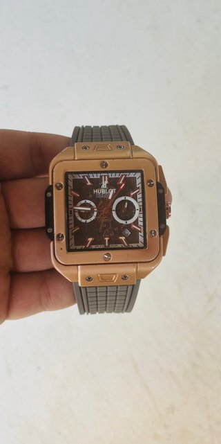 Reloj Hublot Oro Rosa y Marrón