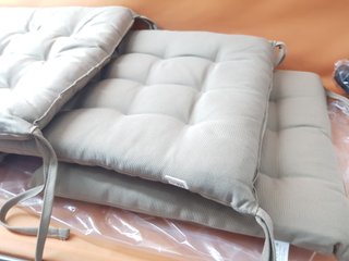 Juego 4 Cojines Asiento Brandsseller Beige