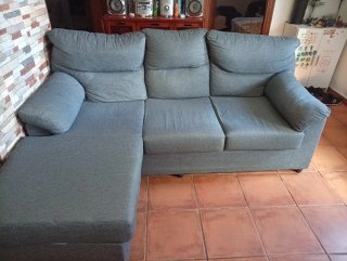 Sofá modular gris oscuro