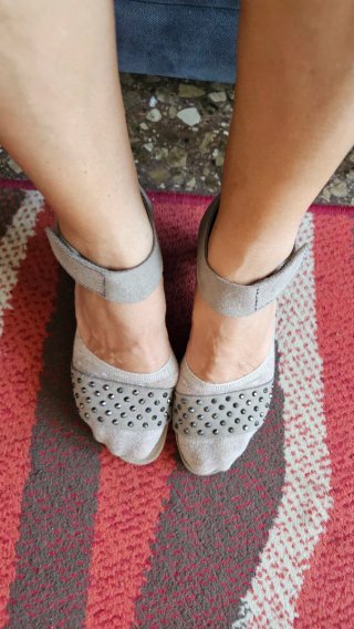 Sandalias Penelope  Beige Talla 40