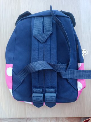 Mochila Minnie lunares rosa