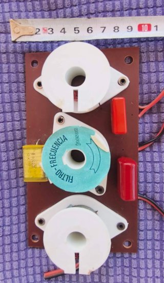 2 Filtros Crossover Jacson 3 Vías Altavoces