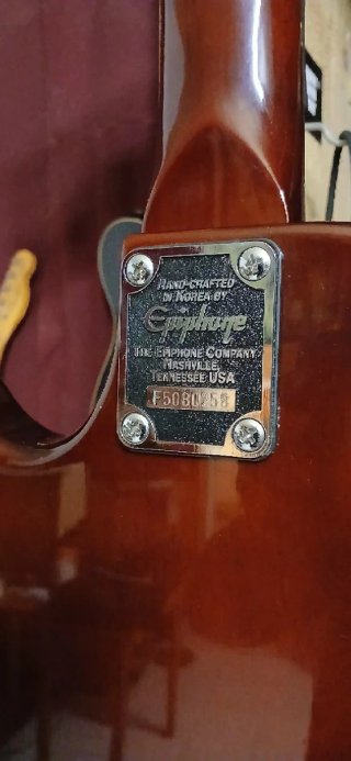 epiphone les paul coreana