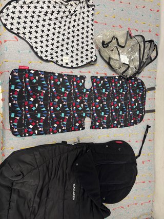 Lote Maclaren Quest: Saco, funda, capota.