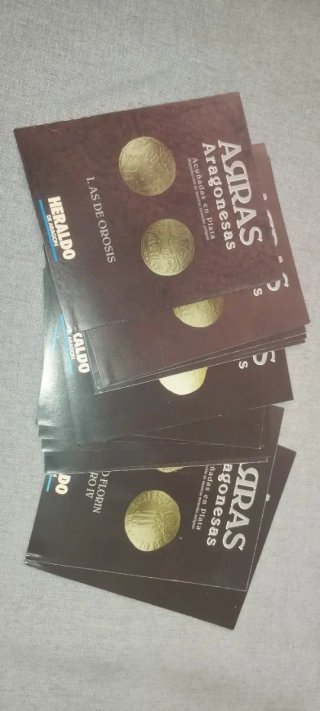 Arras Aragonesas acuñadas en Plata