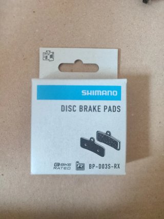 Pastillas Freno Disco Shimano BP-D03S-RX