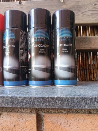 Bote de spray de zinc