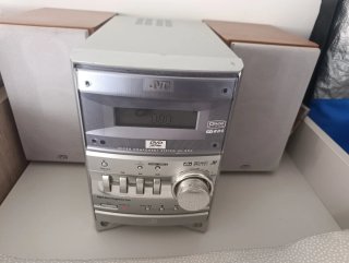 Minicadena JVC UX-GD6 Plata
