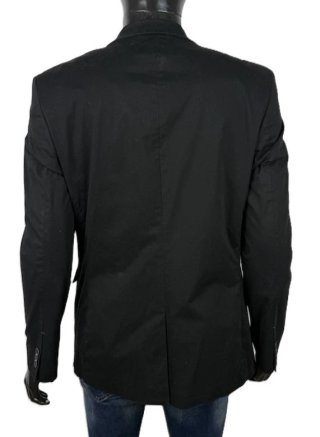 Blazer Burton Menswear London Uomo L Nero Cotone