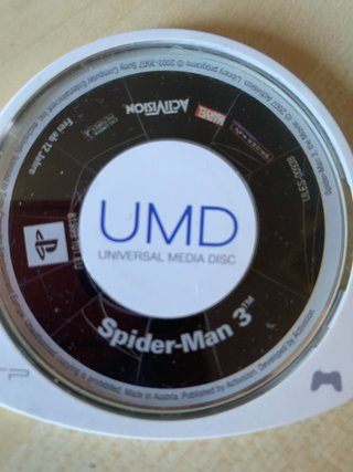 Spider-Man 3 PSP UMD
