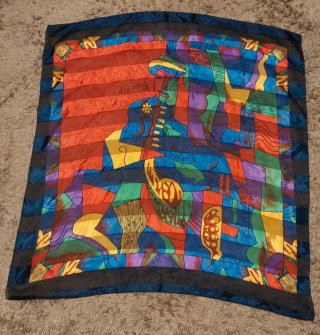 Foulard donna multicolor