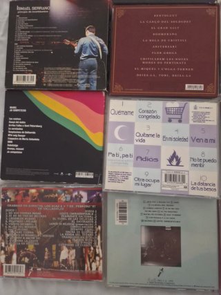 CDs Música Española/Hispana-Latina