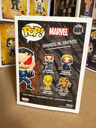 Funko Pop Venomized Mr Fantastic 689