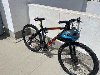 Bici MTB B-PRO 27,5” Negra/Naranja