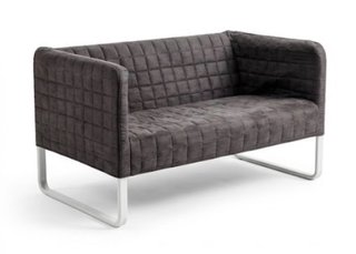 Sofá 2 plazas Ikea gris