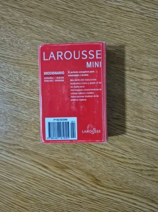 Diccionario inglés -