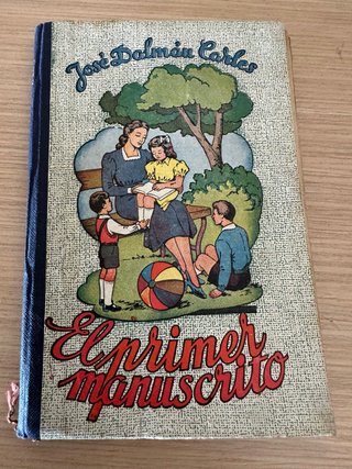 El primer manuscrito. Año 1950.