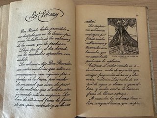 El primer manuscrito. Año 1950.