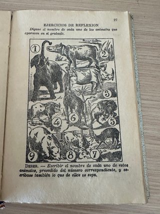 El primer manuscrito. Año 1950.