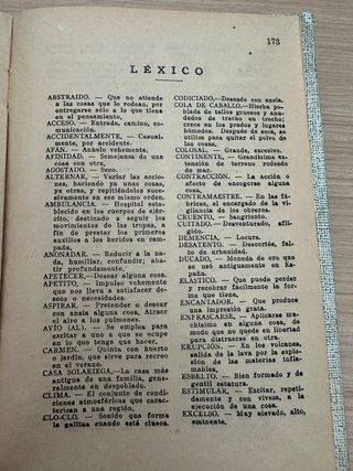 El primer manuscrito. Año 1950.