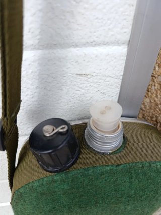 Cantimplora militar verde