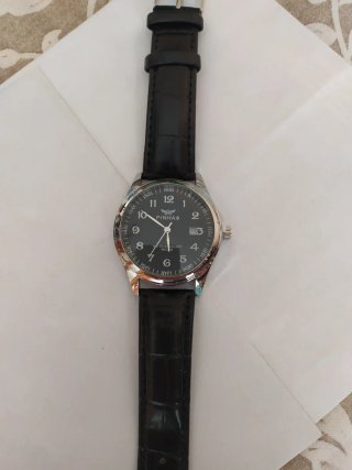 Reloj PINHAO Caballero Negro/Plata