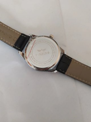 Reloj PINHAO Caballero Negro/Plata