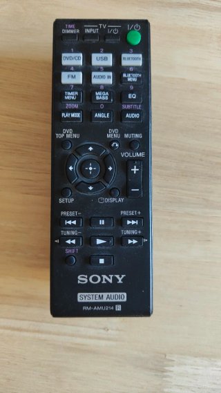 Minicadena Sony CMT-SBT40D con Bluetooth y Mando