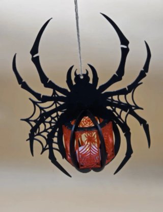 Araña Halloween Lampara Decorativa