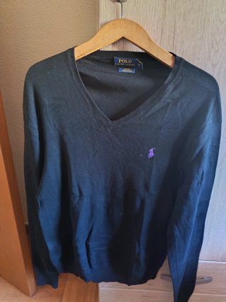 Polo Ralph Lauren Jersey Negro Talla M