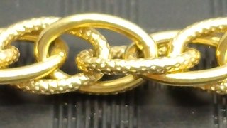 CADENA DE ORO 18K CON DOBLE ESLABON TRENZADO 21.55