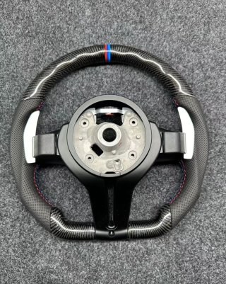 VOLANTE BMW M PERSONALIZADO | CARBONO | AIRBAG