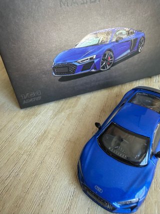 Audi R8 1/64 Azul Masdi