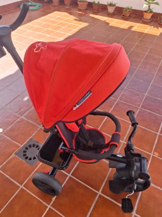 Triciclo Evolutivo Molto Rojo y Negro